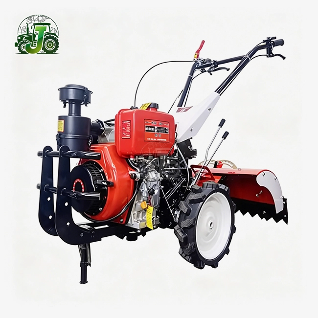 Terrain-adaptable 4WD Cultivator